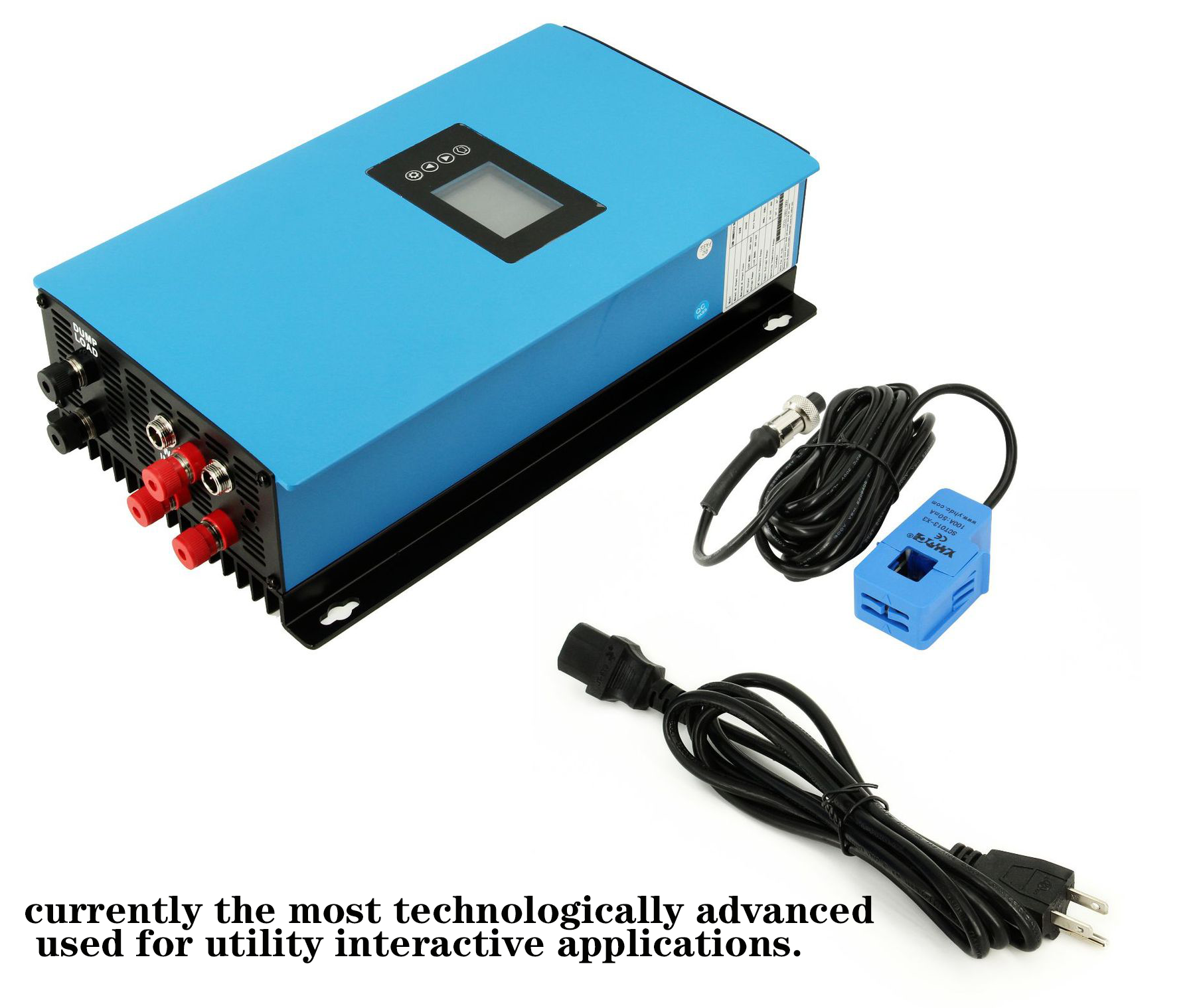 wind grid tie inverter 1000w、2000w easy installed in room, Directly connect to grid